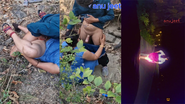 Anuhotwife aka Anujeet 2 Dare Videos Shared – In jungle