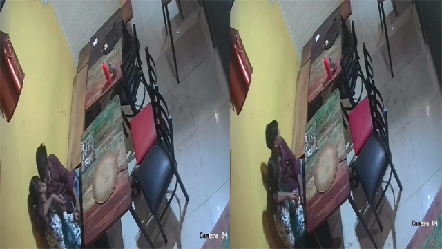 Desi College Lovers – Romance In Restaurant
