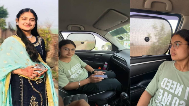 Punjabi Kudi’s Threesome with Classmates