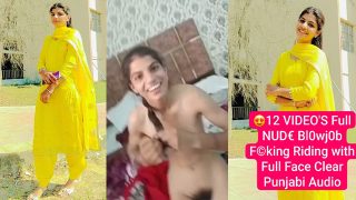 Slim Punjabi Bhabhi – Blowjob Moaning Riding Creampie